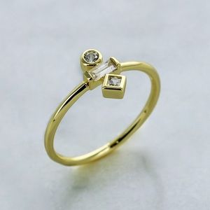 Ring Pinkrevolver Jewelry Zirconia